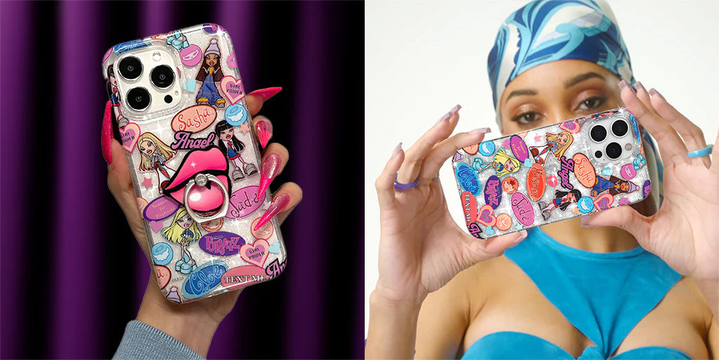 Bratz Pack Glitter iPhone Case - Image 91