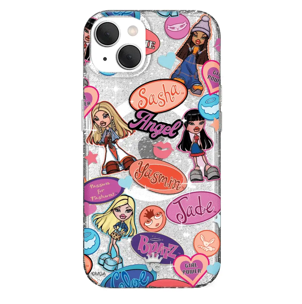 Bratz Pack Glitter iPhone Case - Image 94