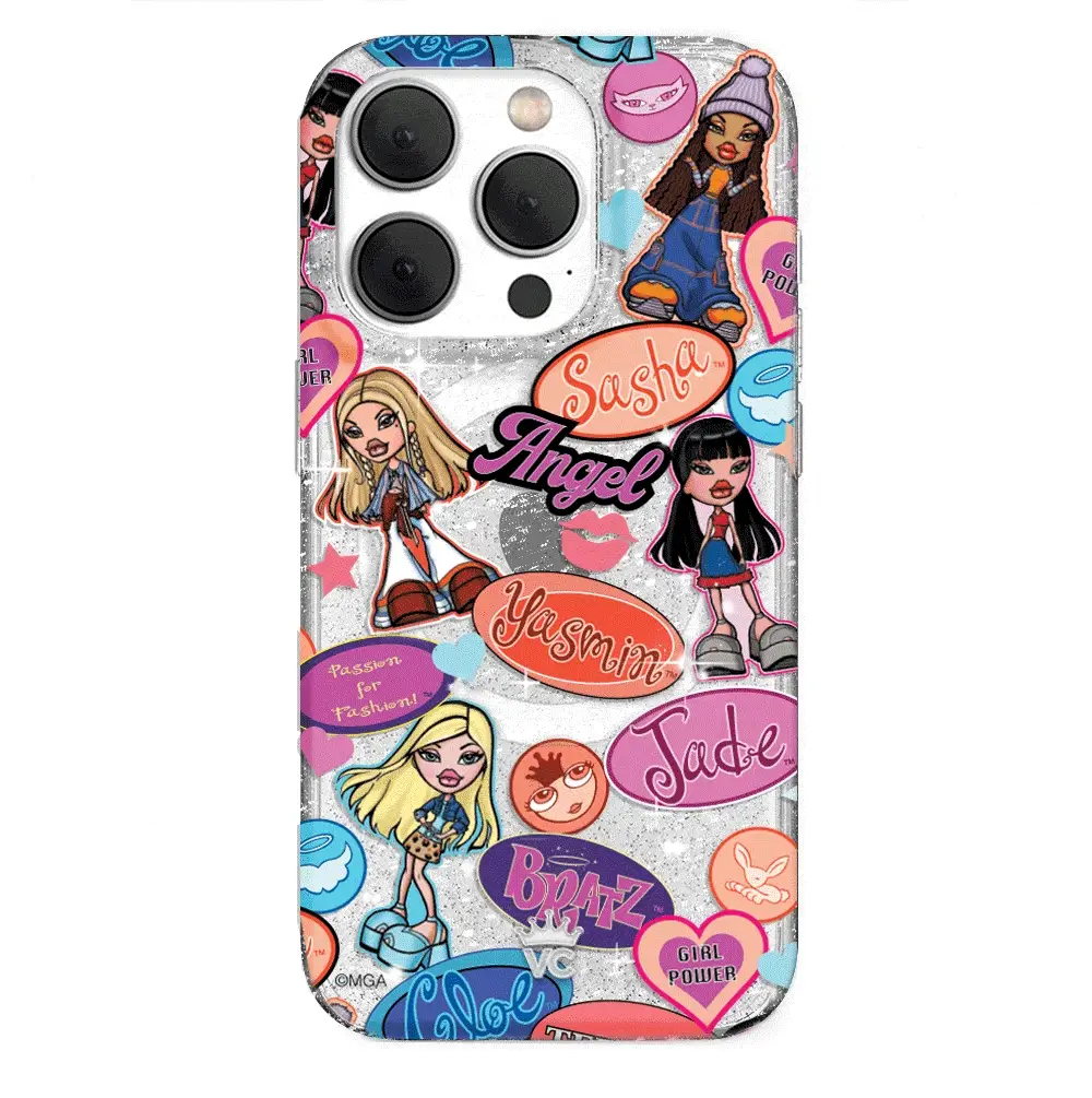 Bratz Pack Glitter iPhone Case - Image 96