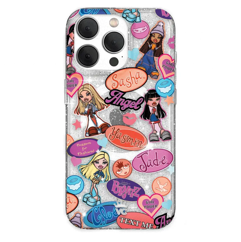 Bratz Pack Glitter iPhone Case - Image 98