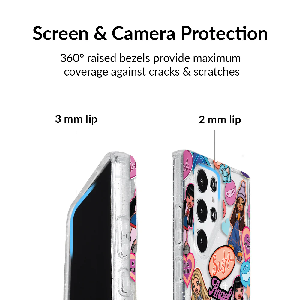 Bratz Pack Glitter Samsung Case - Image 33