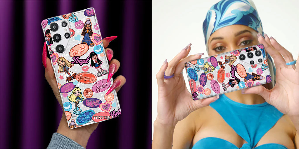 Bratz Pack Glitter Samsung Case - Image 37