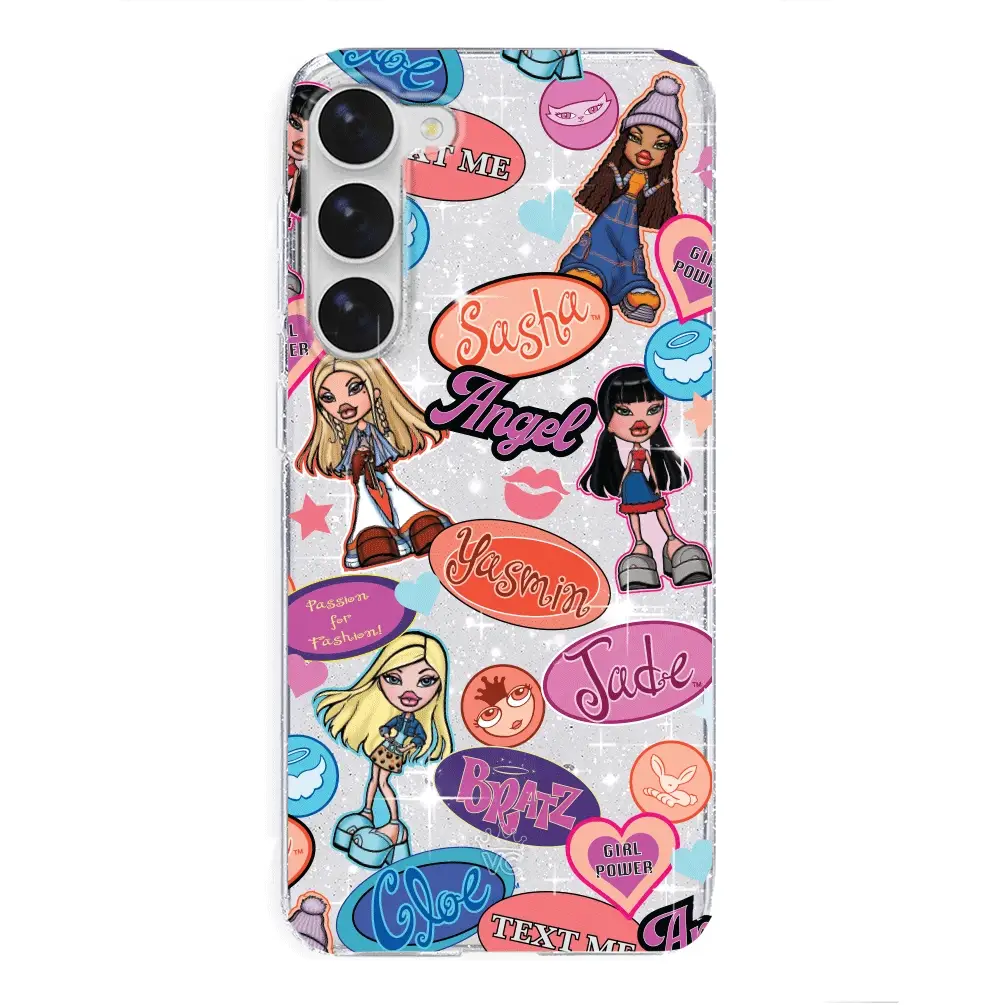 Bratz Pack Glitter Samsung Case - Image 38