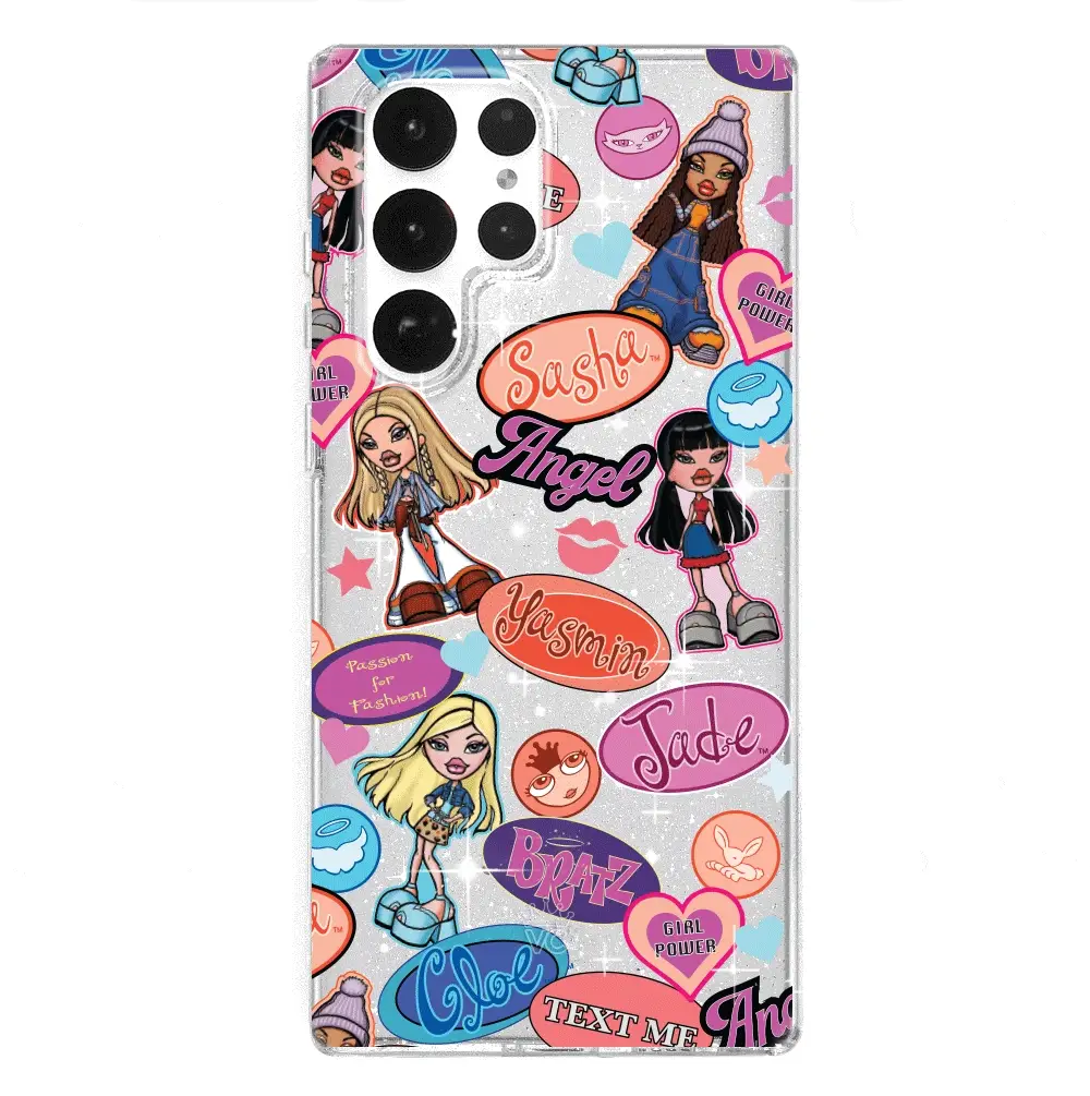 Bratz Pack Glitter Samsung Case - Image 50