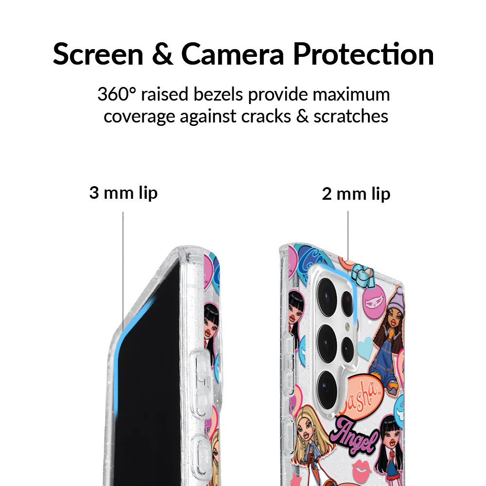 Bratz Pack Glitter Samsung Case - Image 52