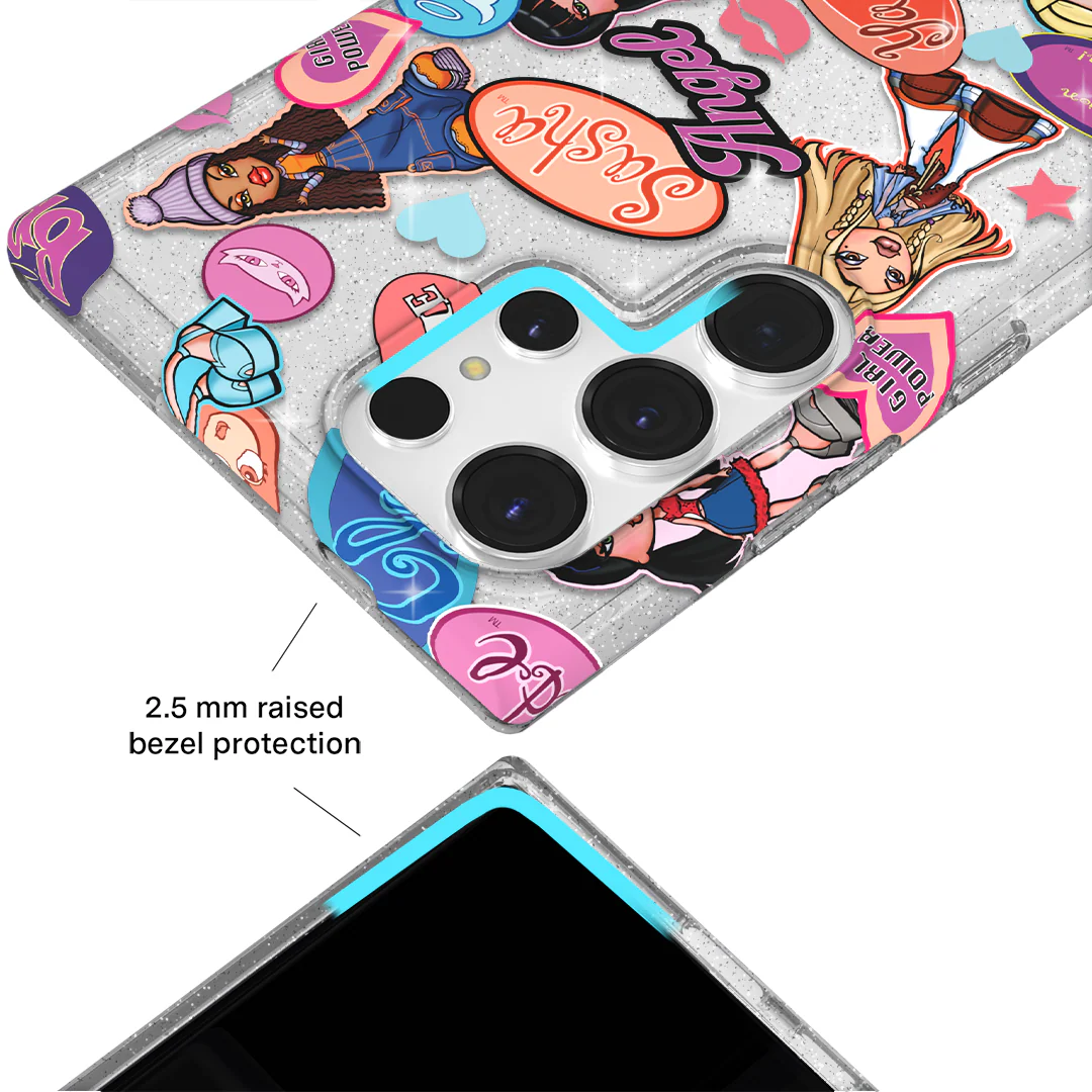 Bratz Pack Glitter Samsung Case - Image 58