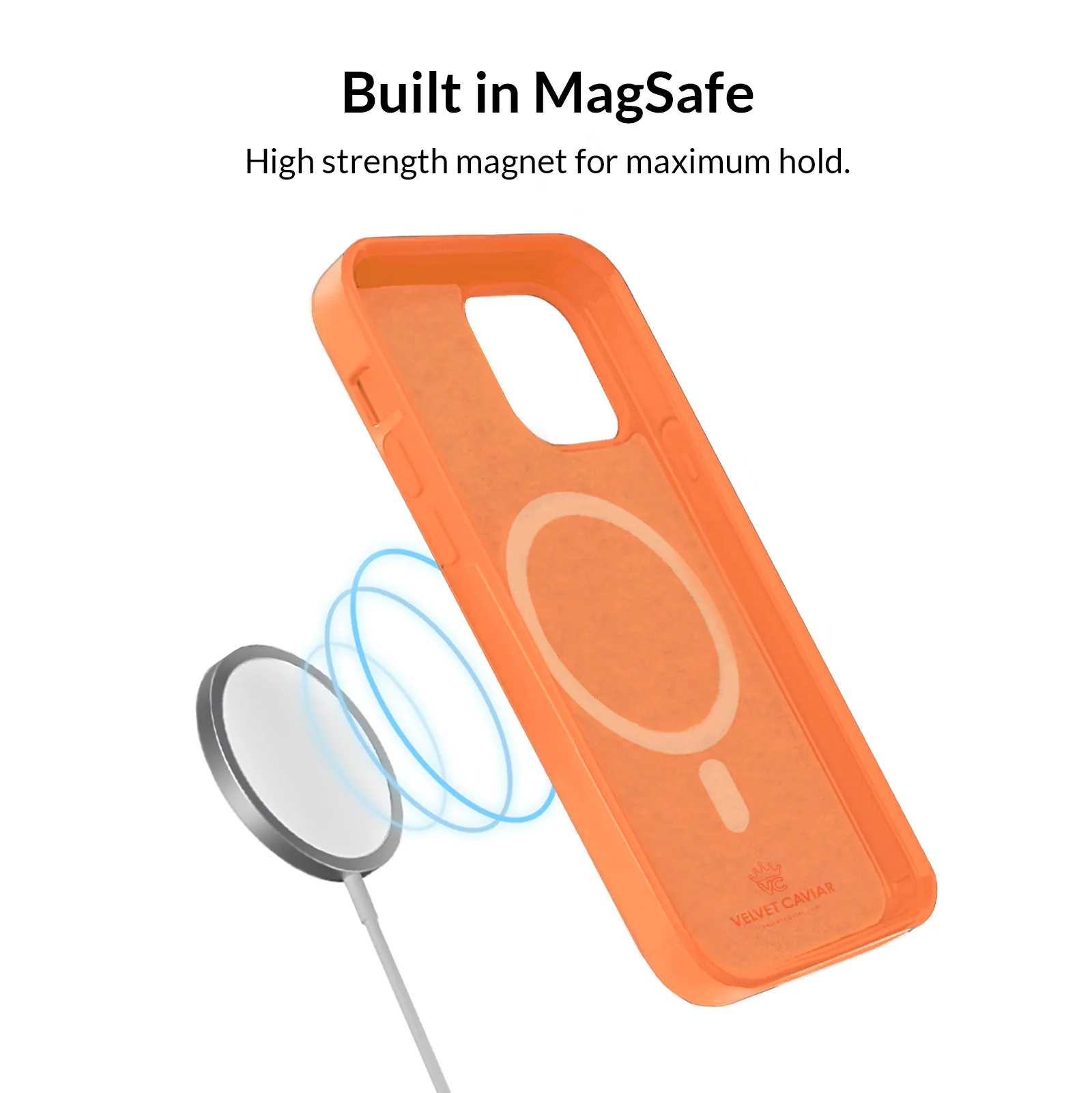Bright Orange Silicone iPhone Case - Image 100