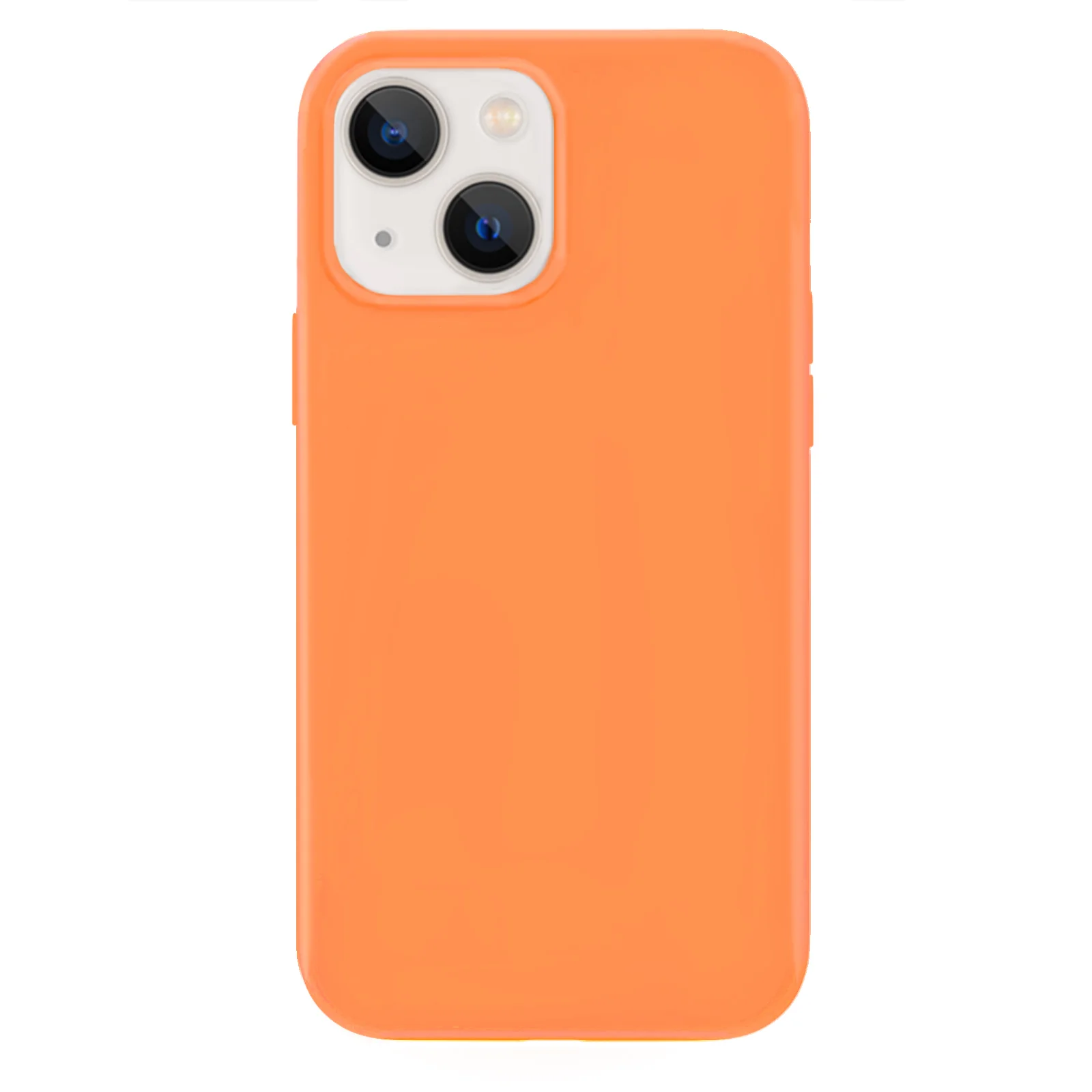 Bright Orange Silicone iPhone Case - Image 43