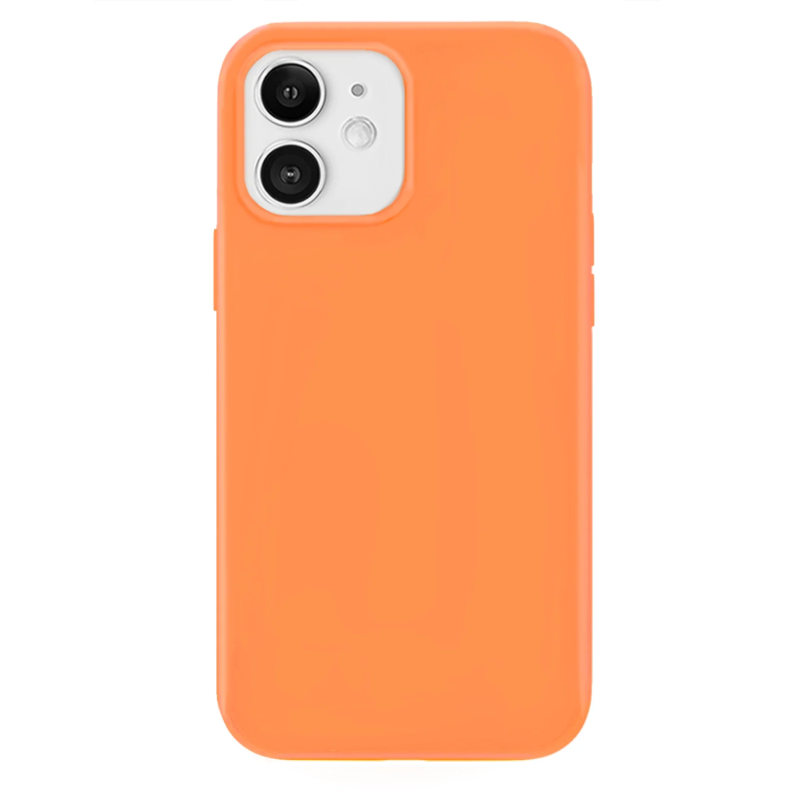 Bright Orange Silicone iPhone Case - Image 57