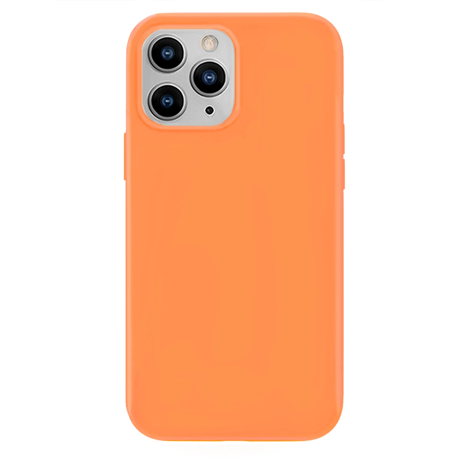 Bright Orange Silicone iPhone Case - Image 63