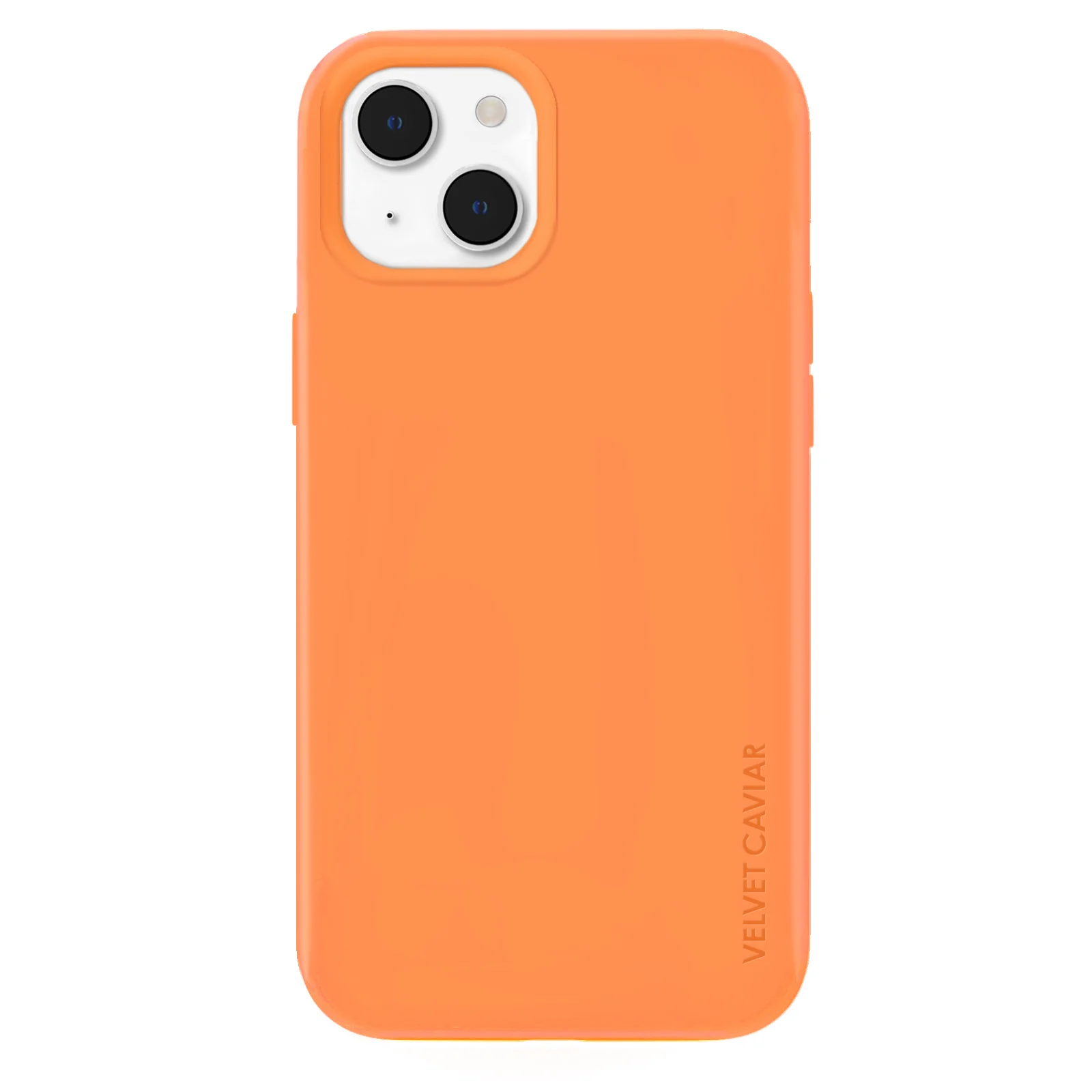 Bright Orange Silicone iPhone Case - Image 75