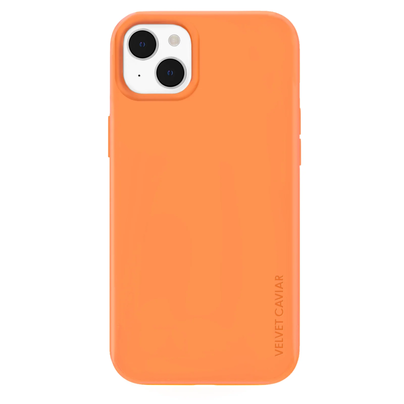 Bright Orange Silicone iPhone Case - Image 82