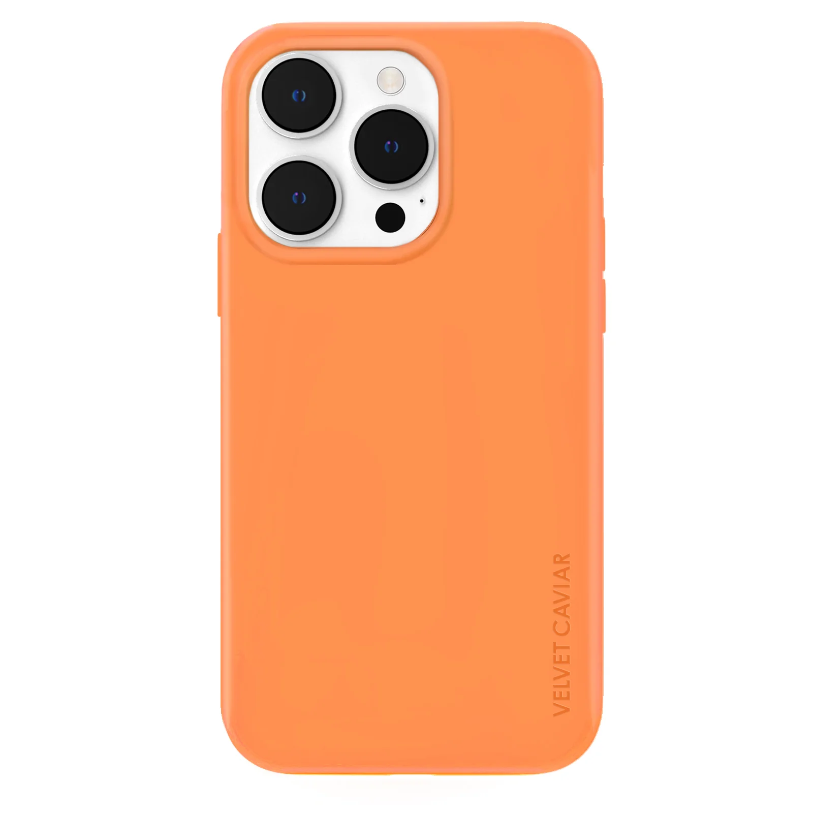 Bright Orange Silicone iPhone Case - Image 89