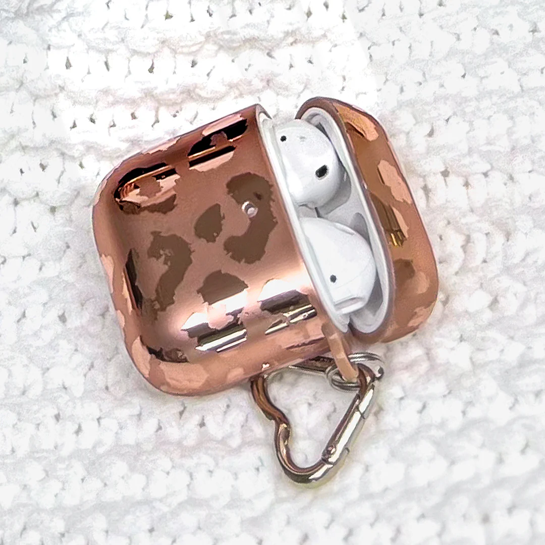 Bronze Chrome Leopard AirPod Case - Image 12