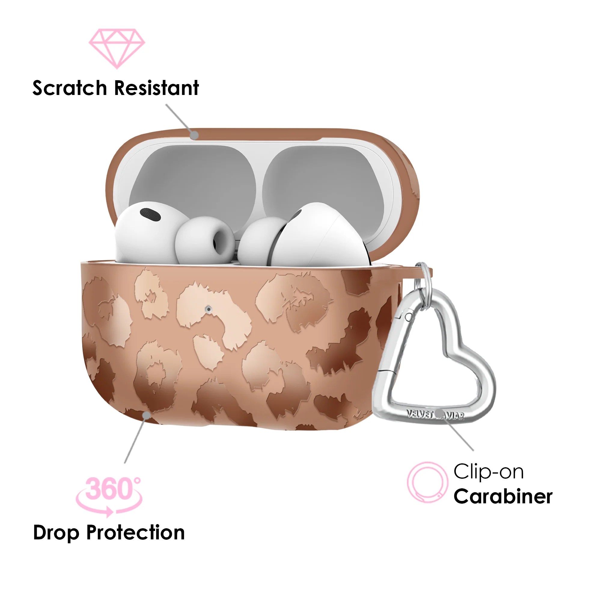 Bronze Chrome Leopard AirPod Case - Image 23
