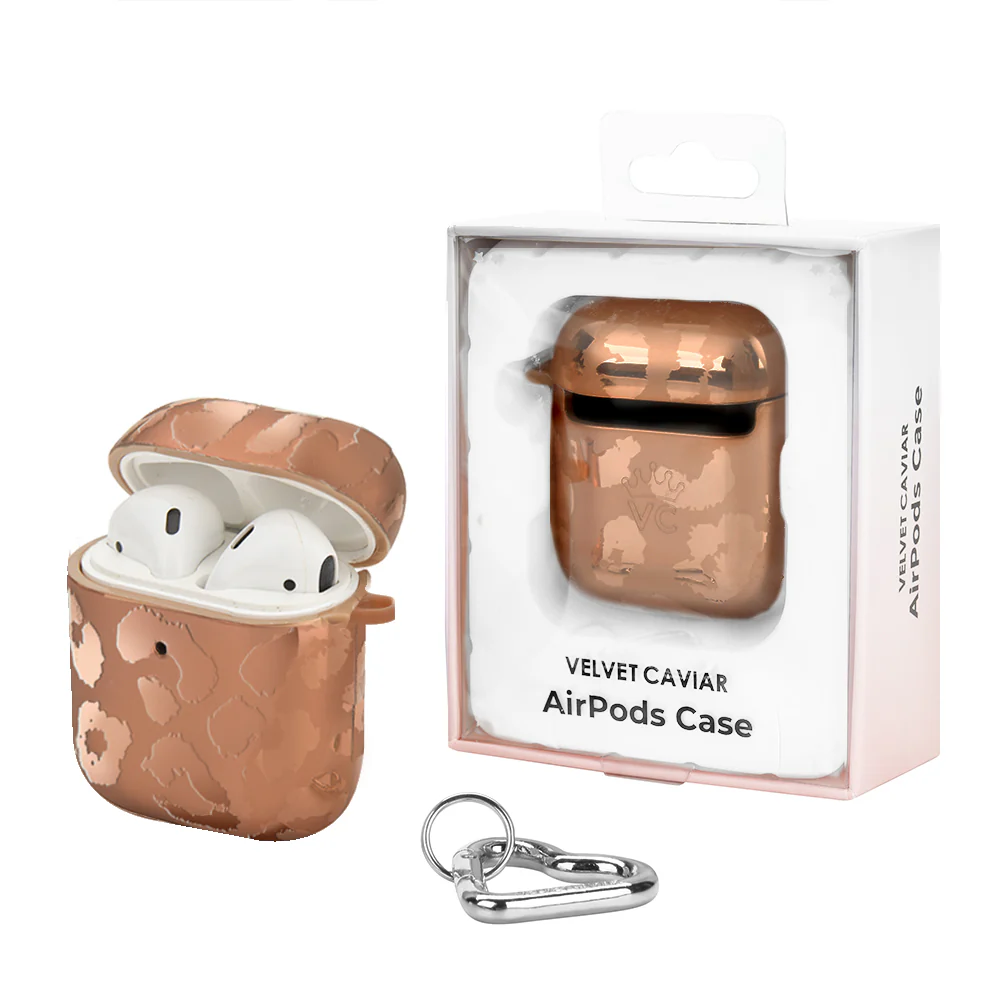 Bronze Chrome Leopard AirPod Case - Image 5
