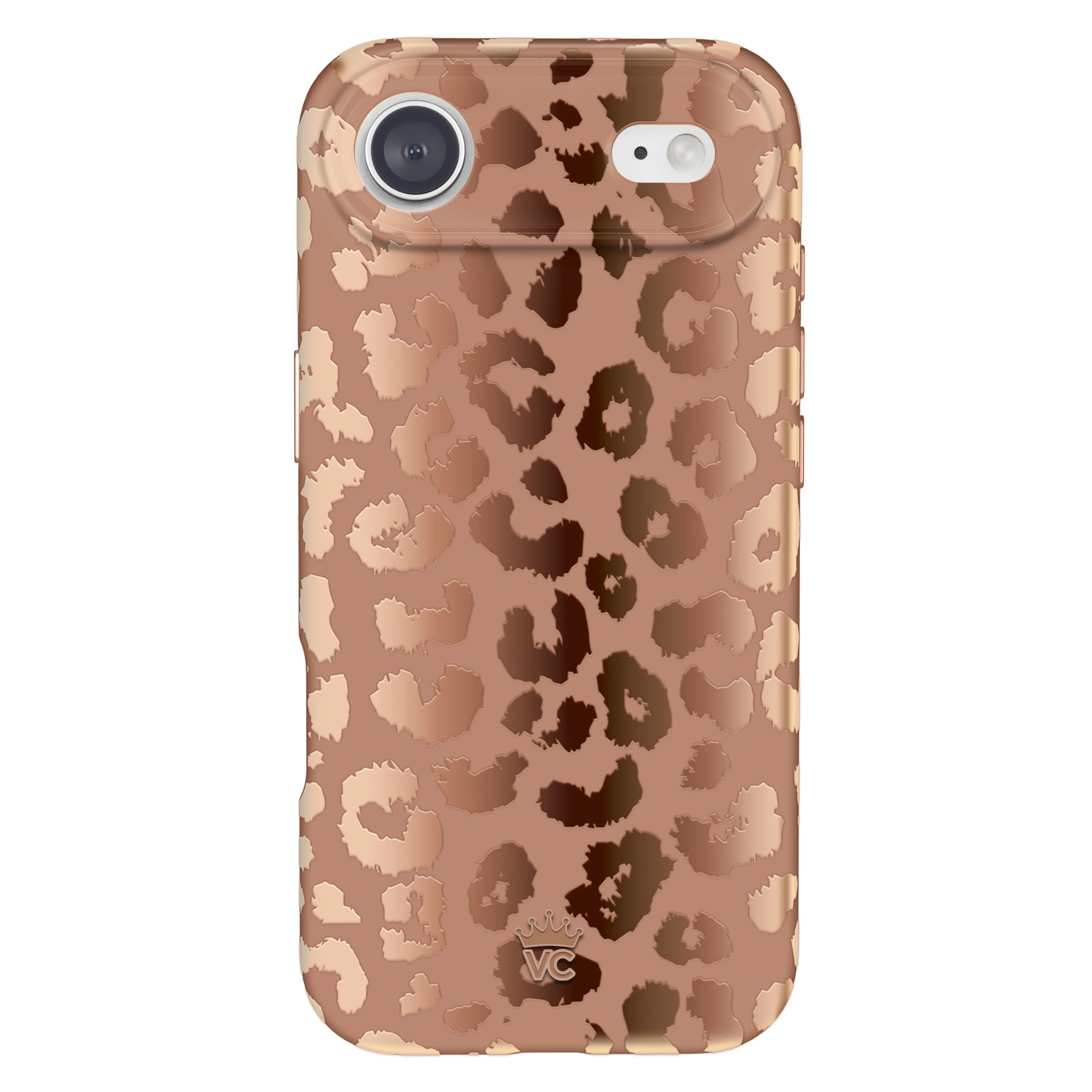 Bronze Chrome Leopard iPhone Case - Image 117