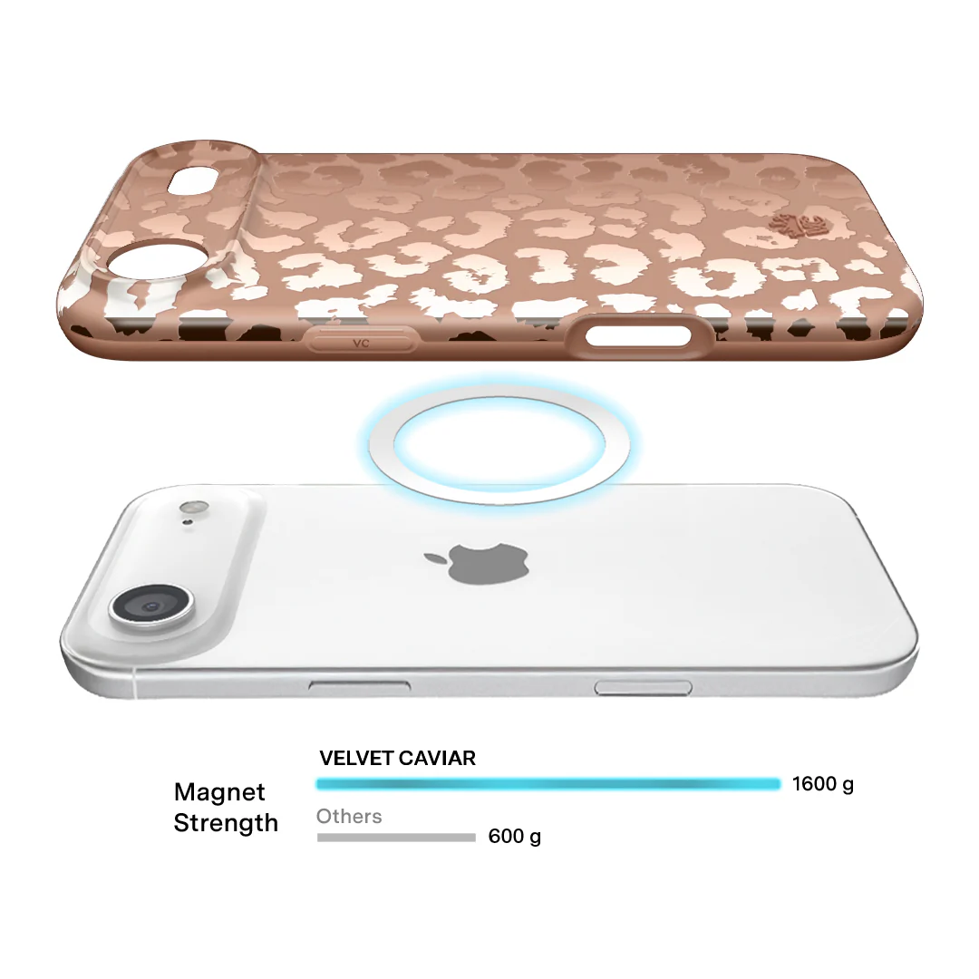 Bronze Chrome Leopard iPhone Case - Image 120