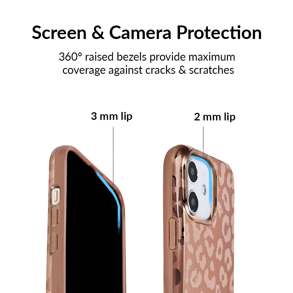 Bronze Chrome Leopard iPhone Case - Image 22