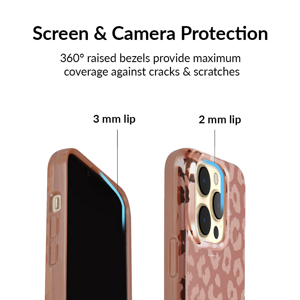 Bronze Chrome Leopard iPhone Case - Image 57