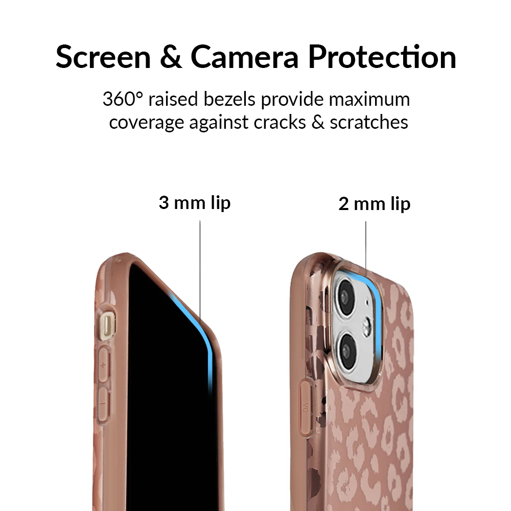 Bronze Chrome Leopard iPhone Case - Image 62