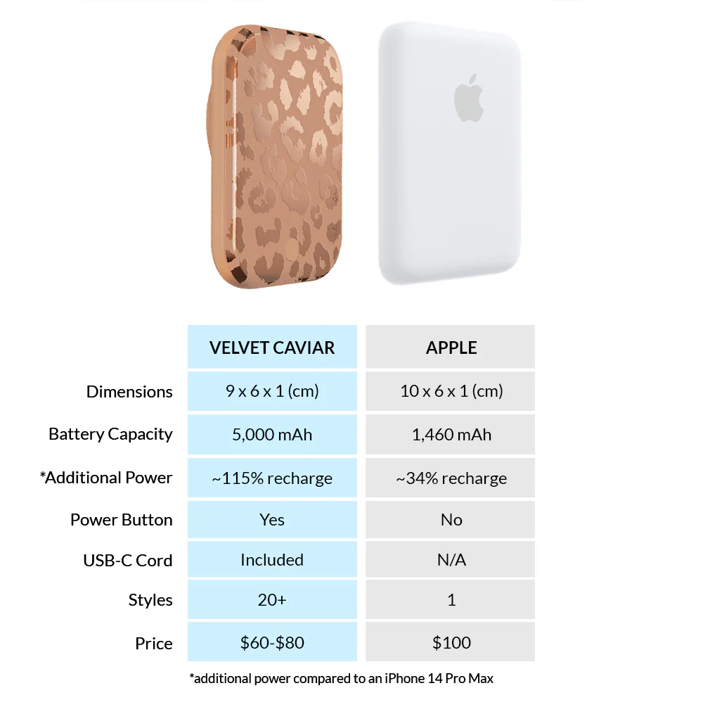 Bronze Leopard MagSafe Battery Power Pack - Image 7