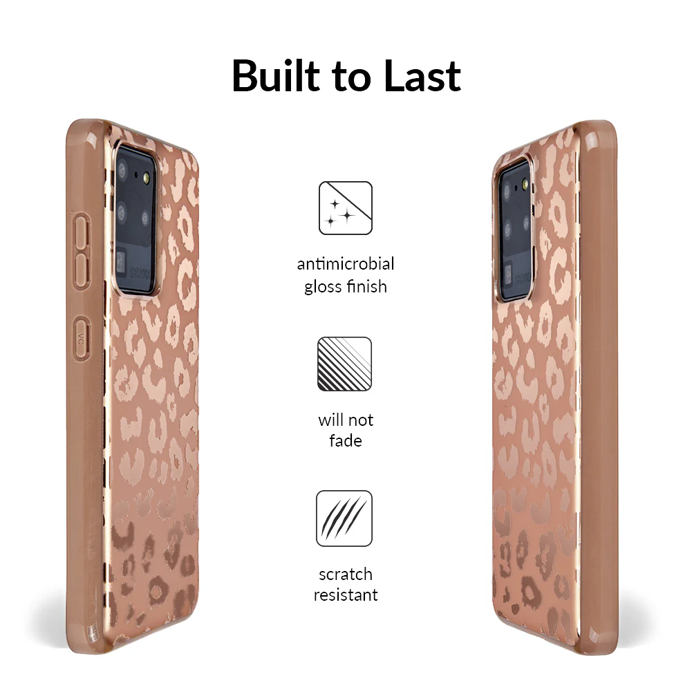 Bronze Chrome Leopard Samsung Case - Image 13
