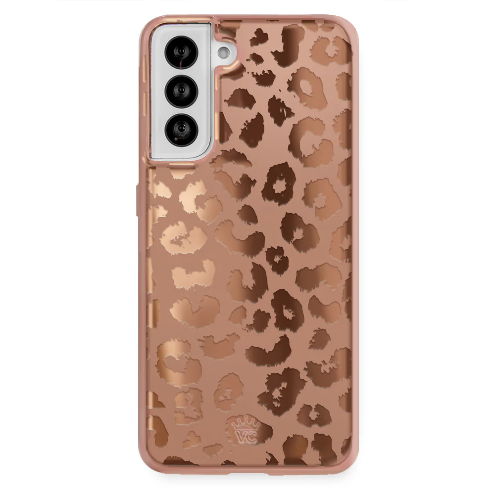 Bronze Chrome Leopard Samsung Case - Image 20