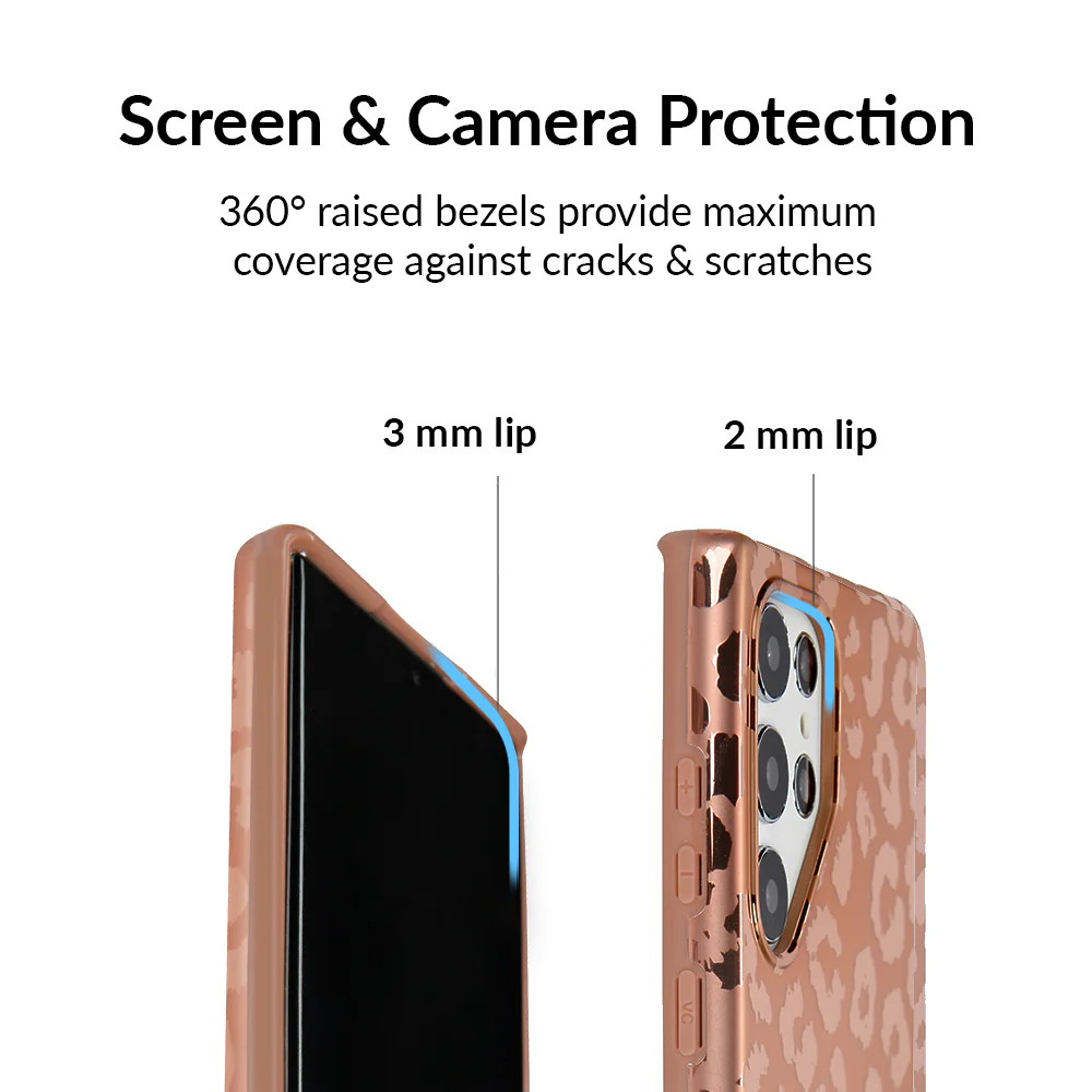 Bronze Chrome Leopard Samsung Case - Image 41