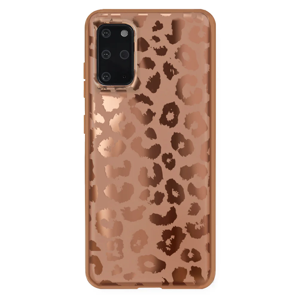 Bronze Chrome Leopard Samsung Case - Image 6