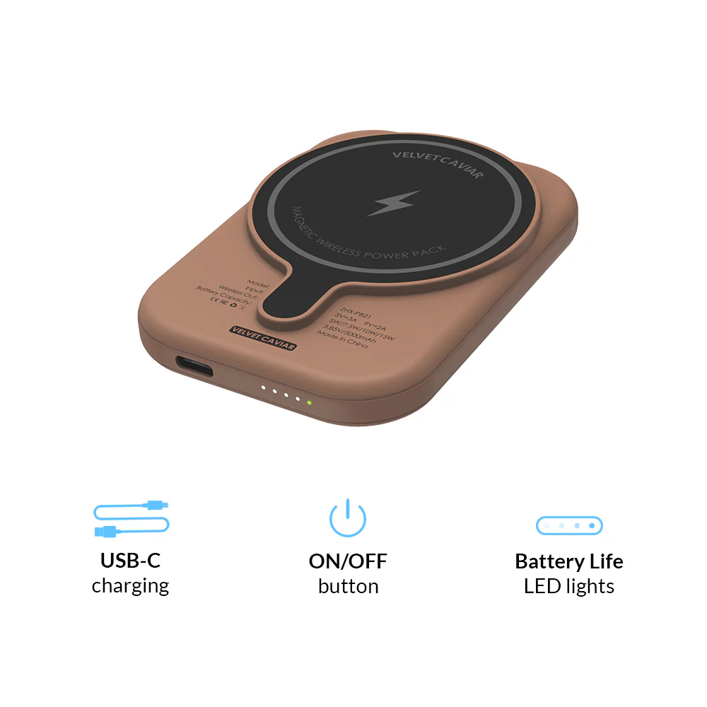Brown MagSafe Battery Power Pack - Image 6