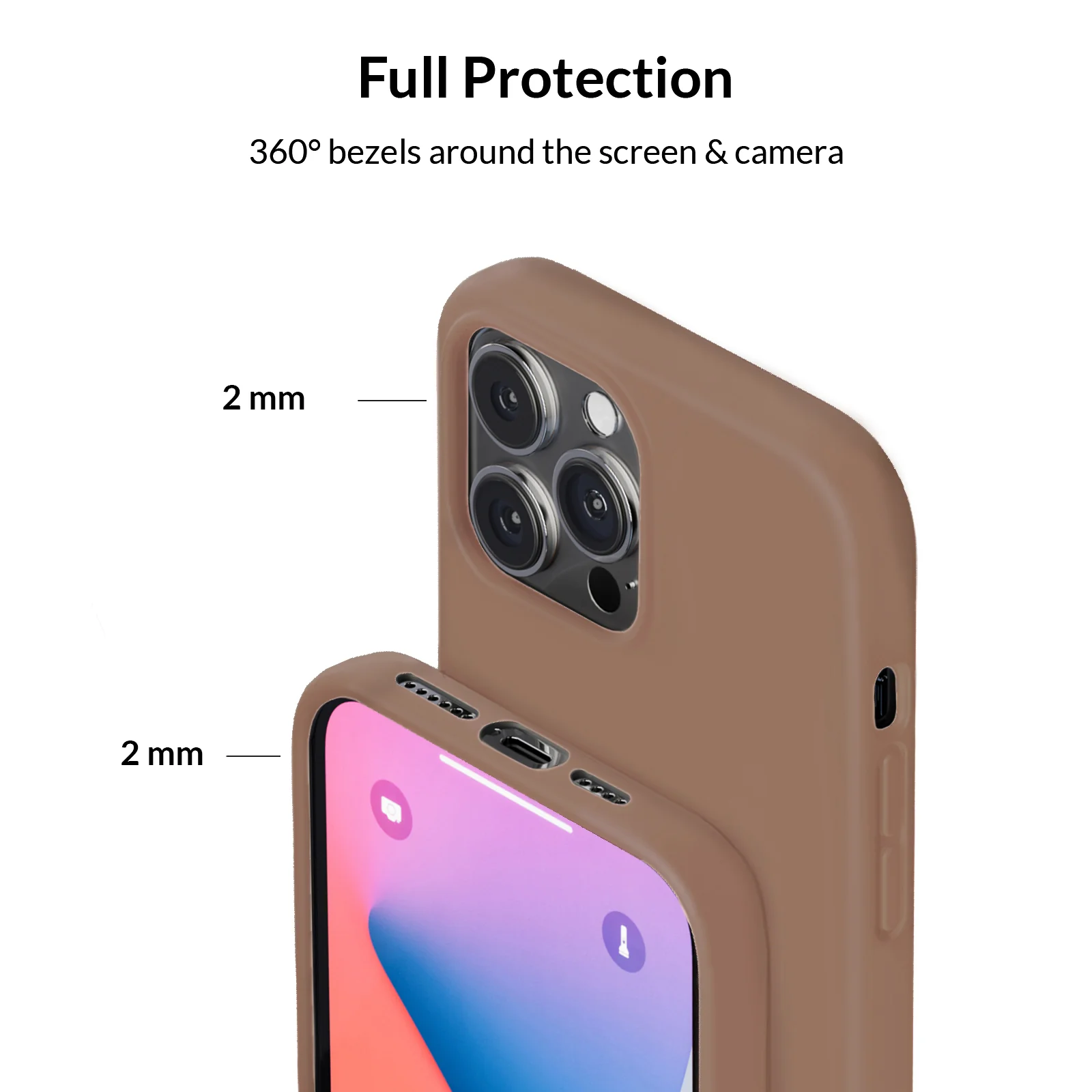 Brown Silicone iPhone Case - Image 18