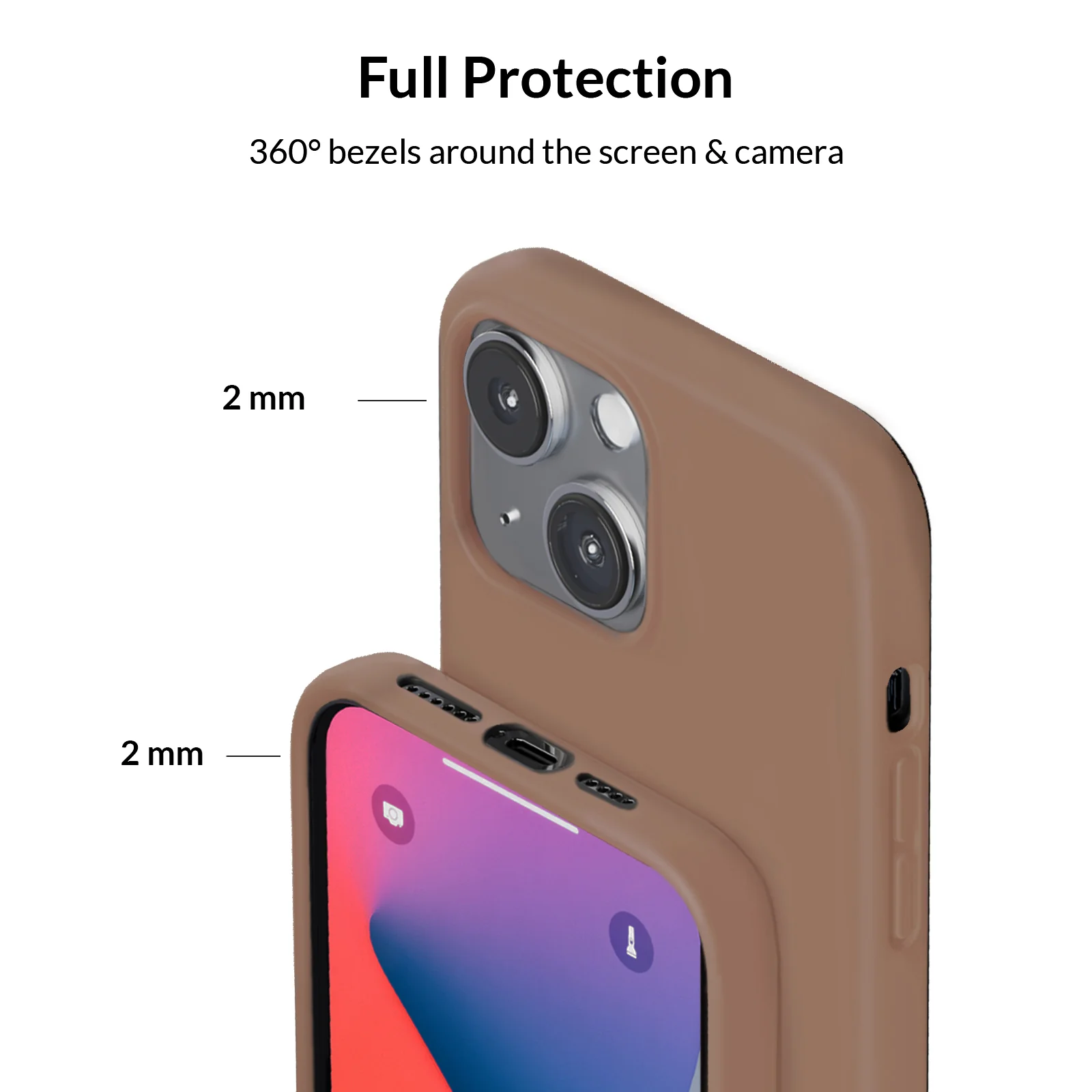 Brown Silicone iPhone Case - Image 39