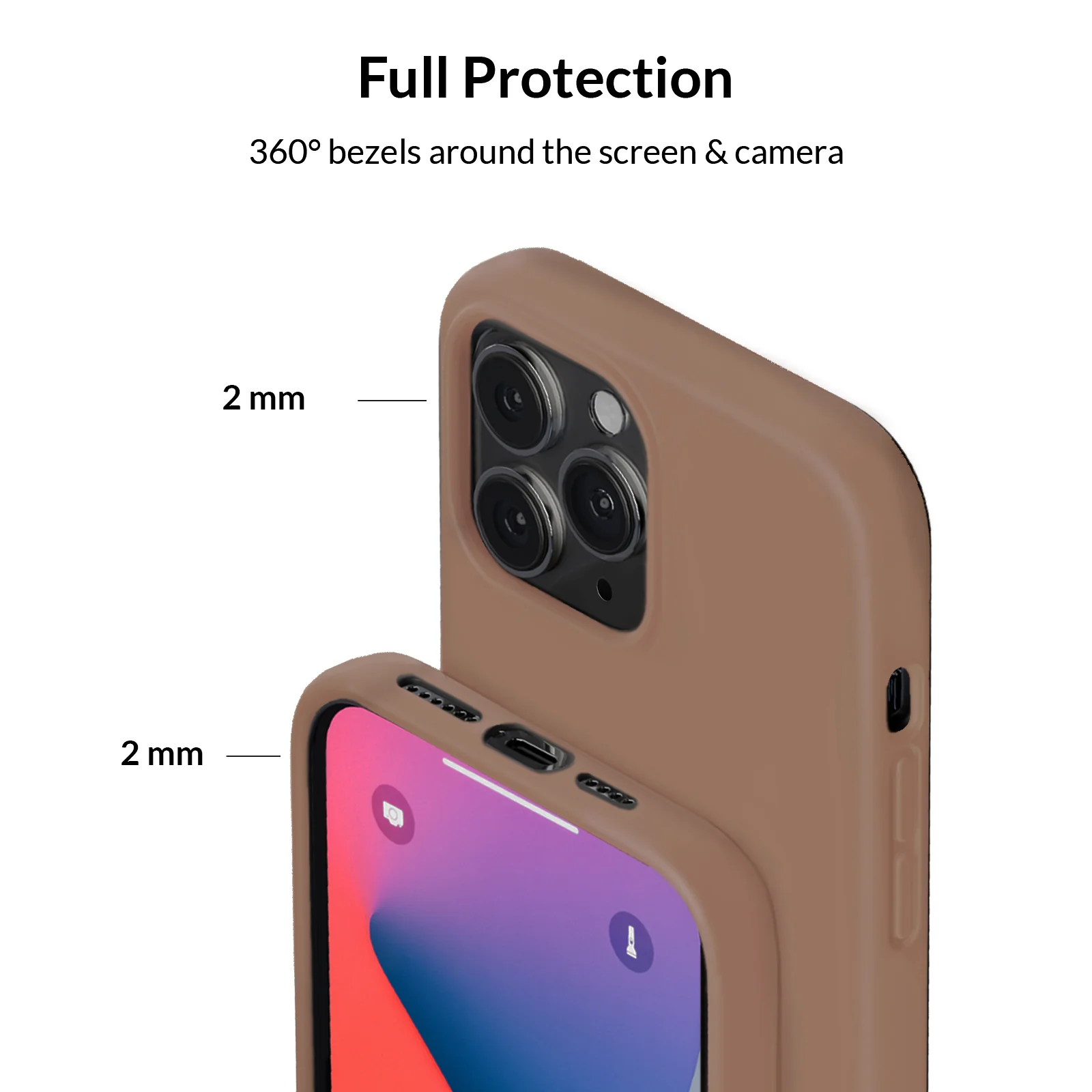 Brown Silicone iPhone Case - Image 66
