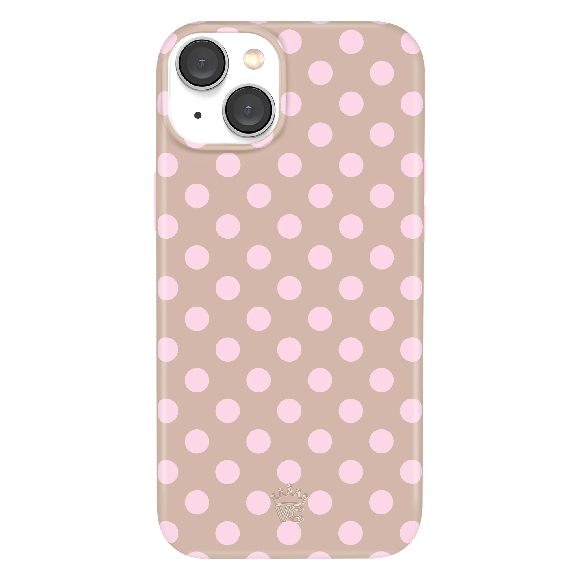 Brown Sugar Polka Dot iPhone Case - Image 16