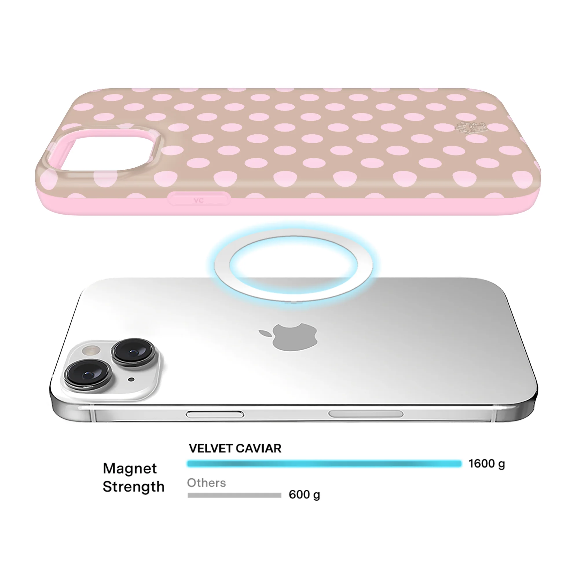 Brown Sugar Polka Dot iPhone Case - Image 19