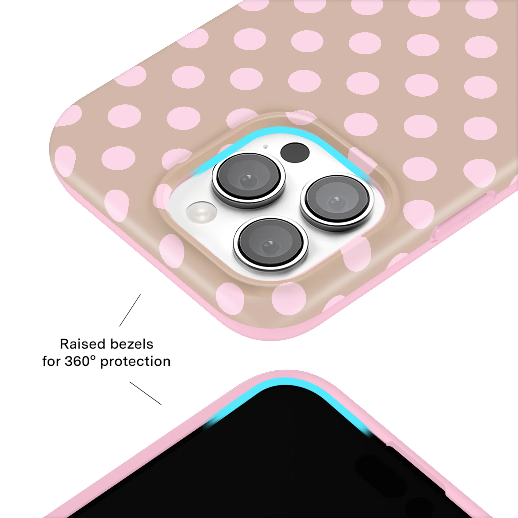 Brown Sugar Polka Dot iPhone Case - Image 33