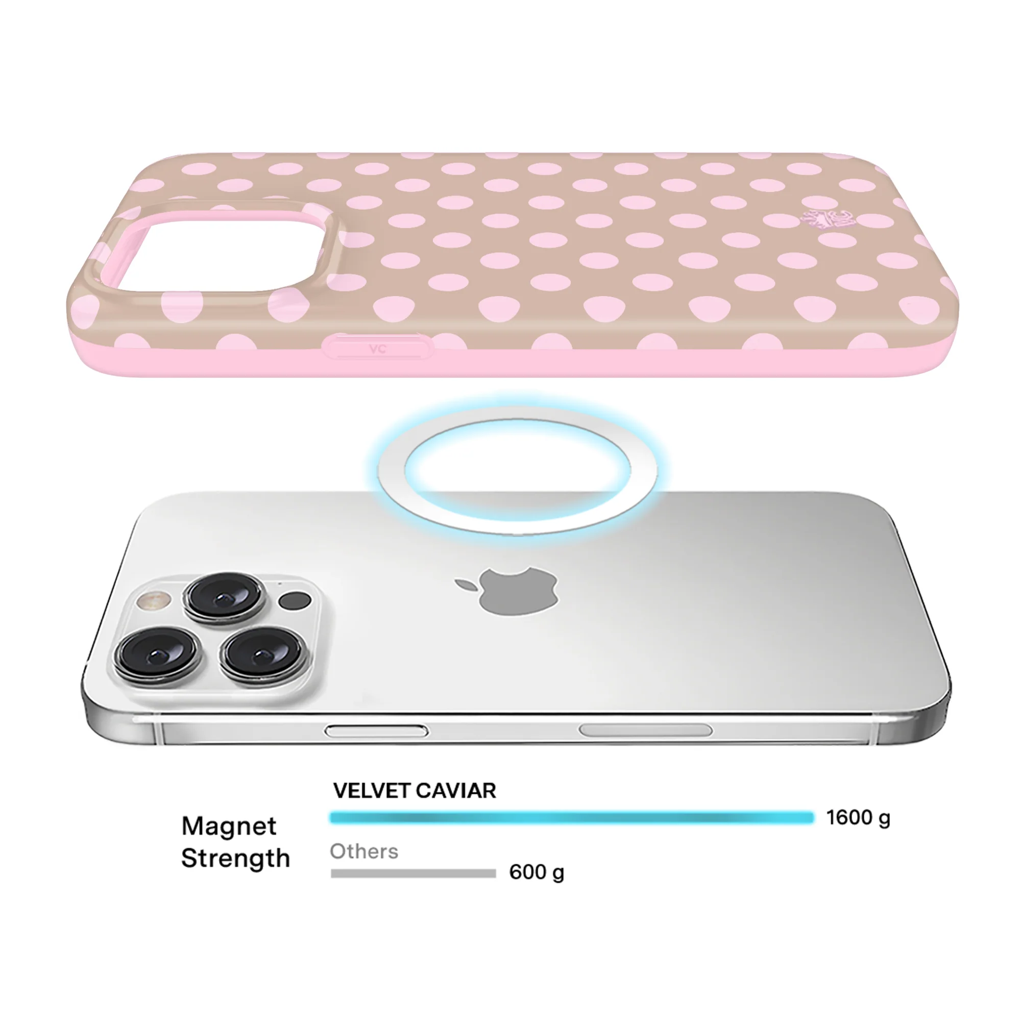 Brown Sugar Polka Dot iPhone Case - Image 34