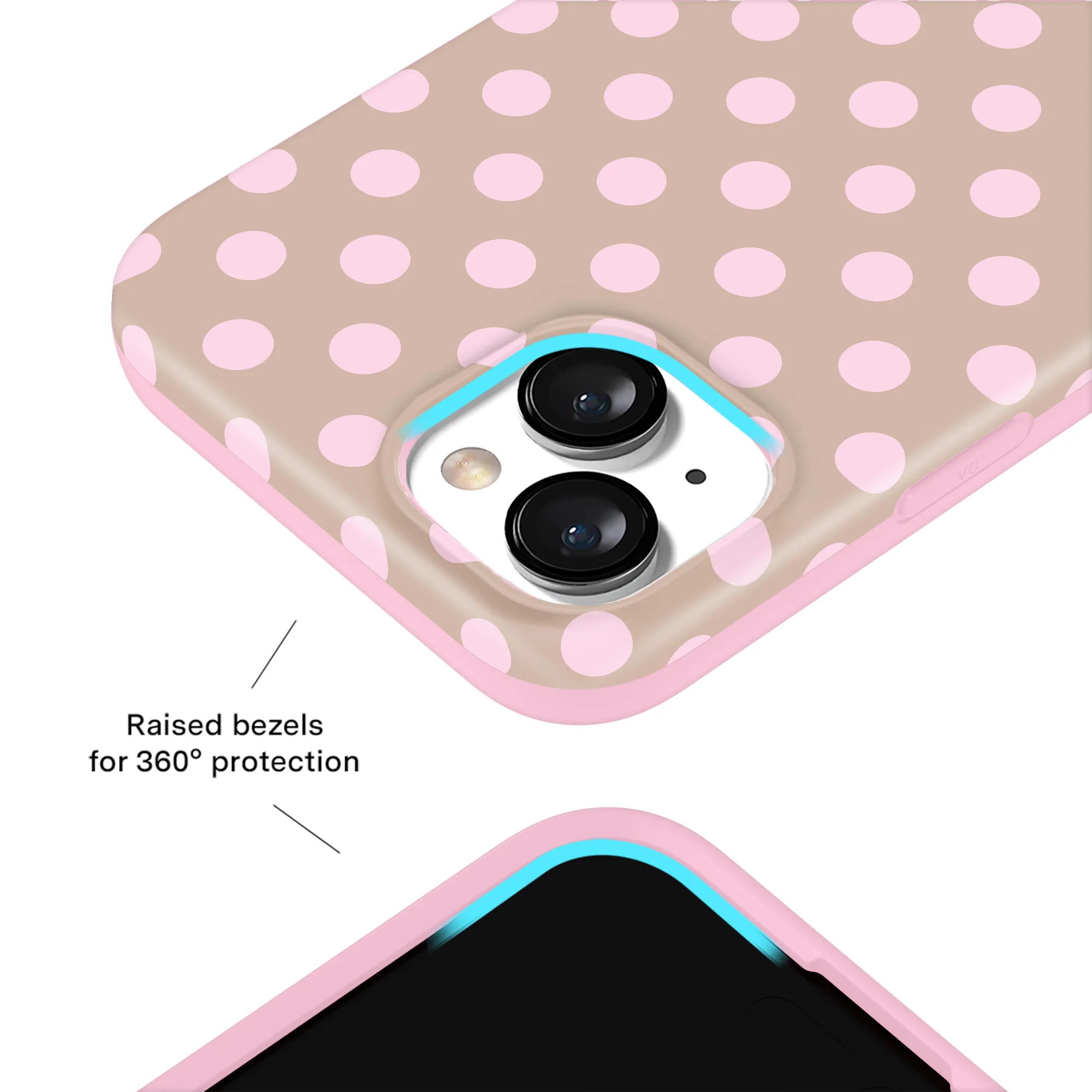 Brown Sugar Polka Dot iPhone Case - Image 38