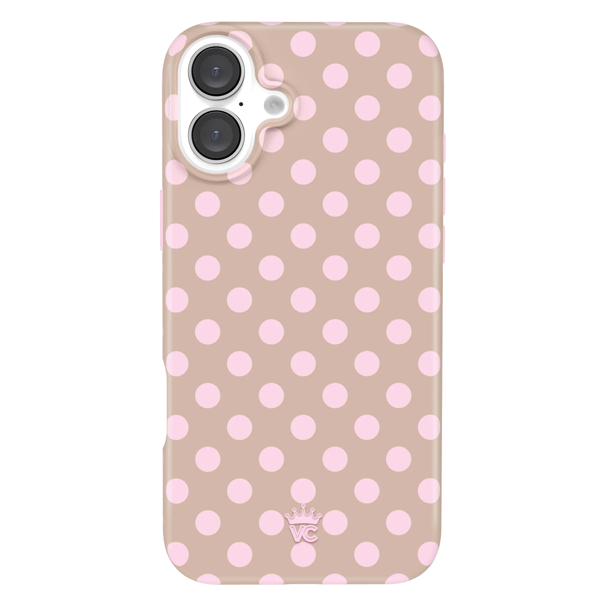 Brown Sugar Polka Dot iPhone Case - Image 41