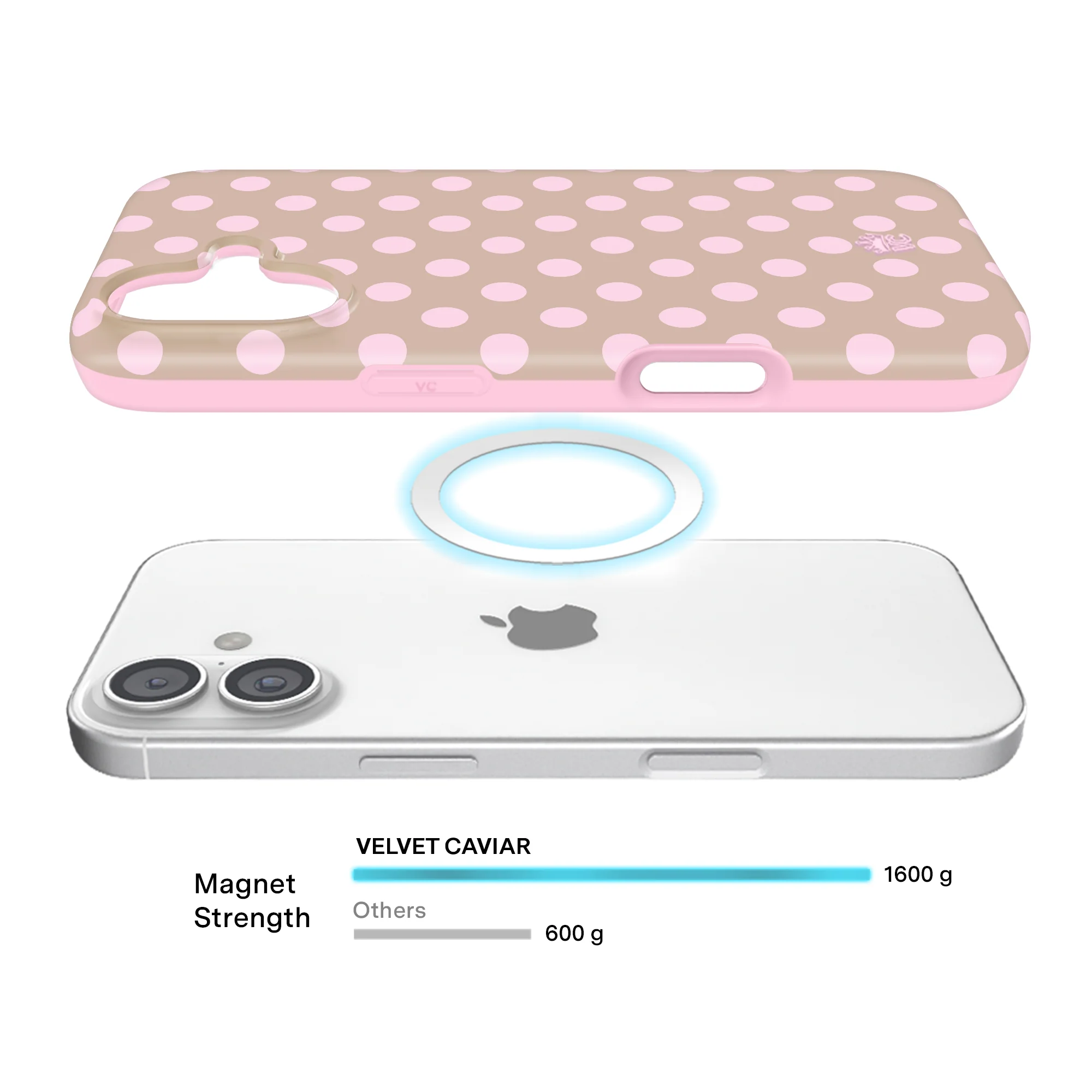 Brown Sugar Polka Dot iPhone Case - Image 44