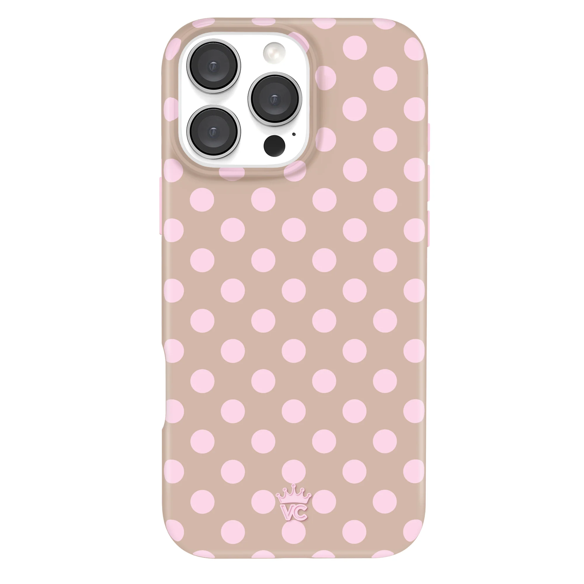 Brown Sugar Polka Dot iPhone Case - Image 46