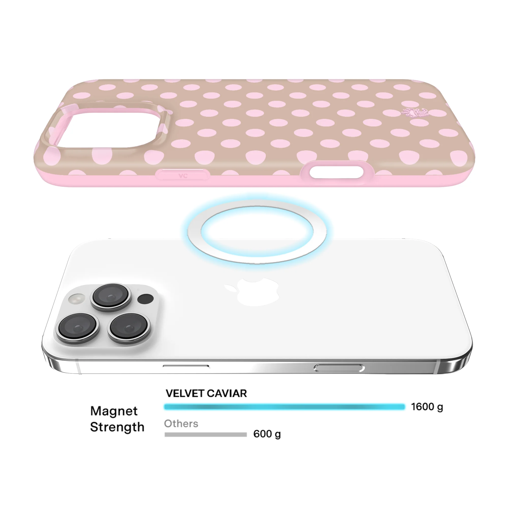 Brown Sugar Polka Dot iPhone Case - Image 49