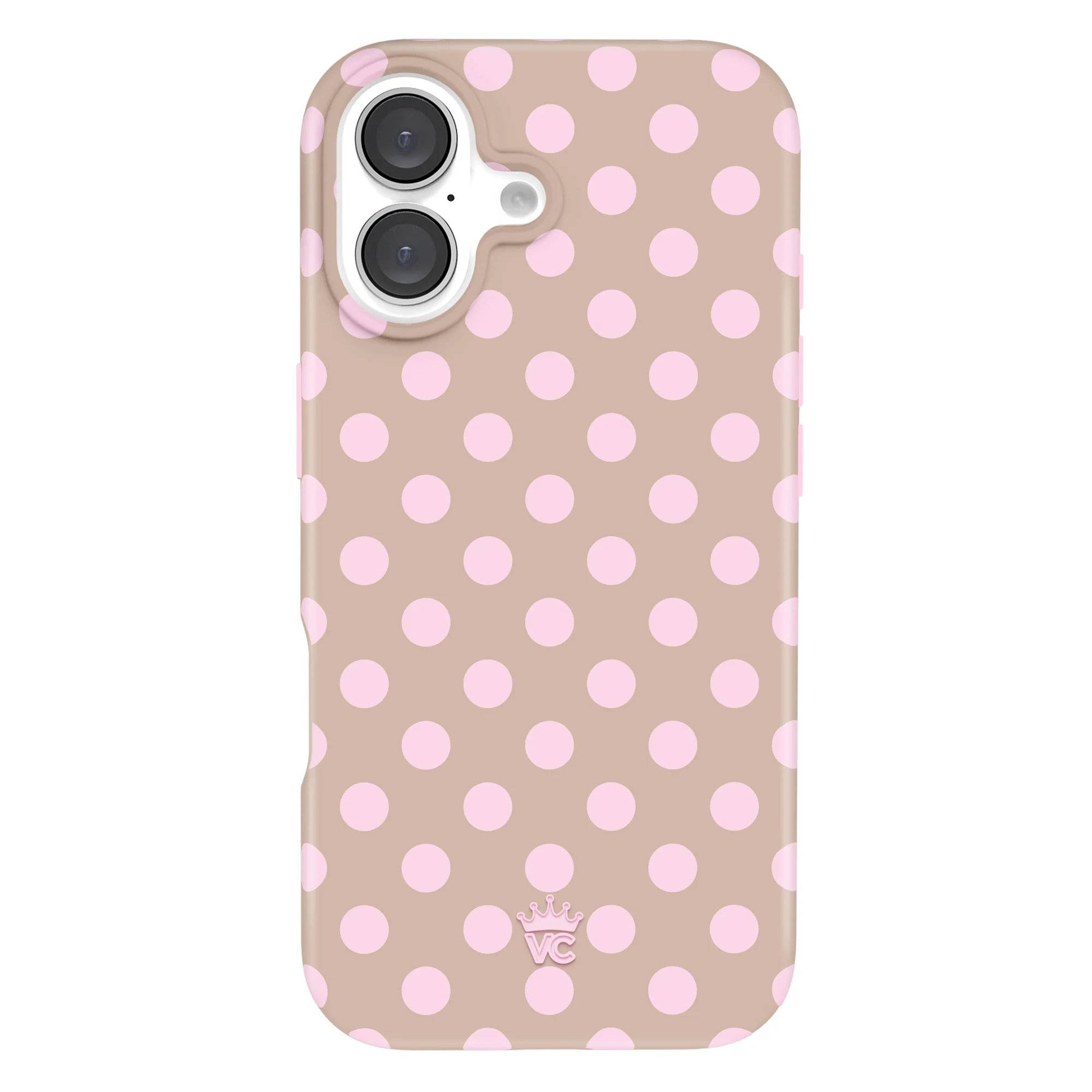 Brown Sugar Polka Dot iPhone Case - Image 56