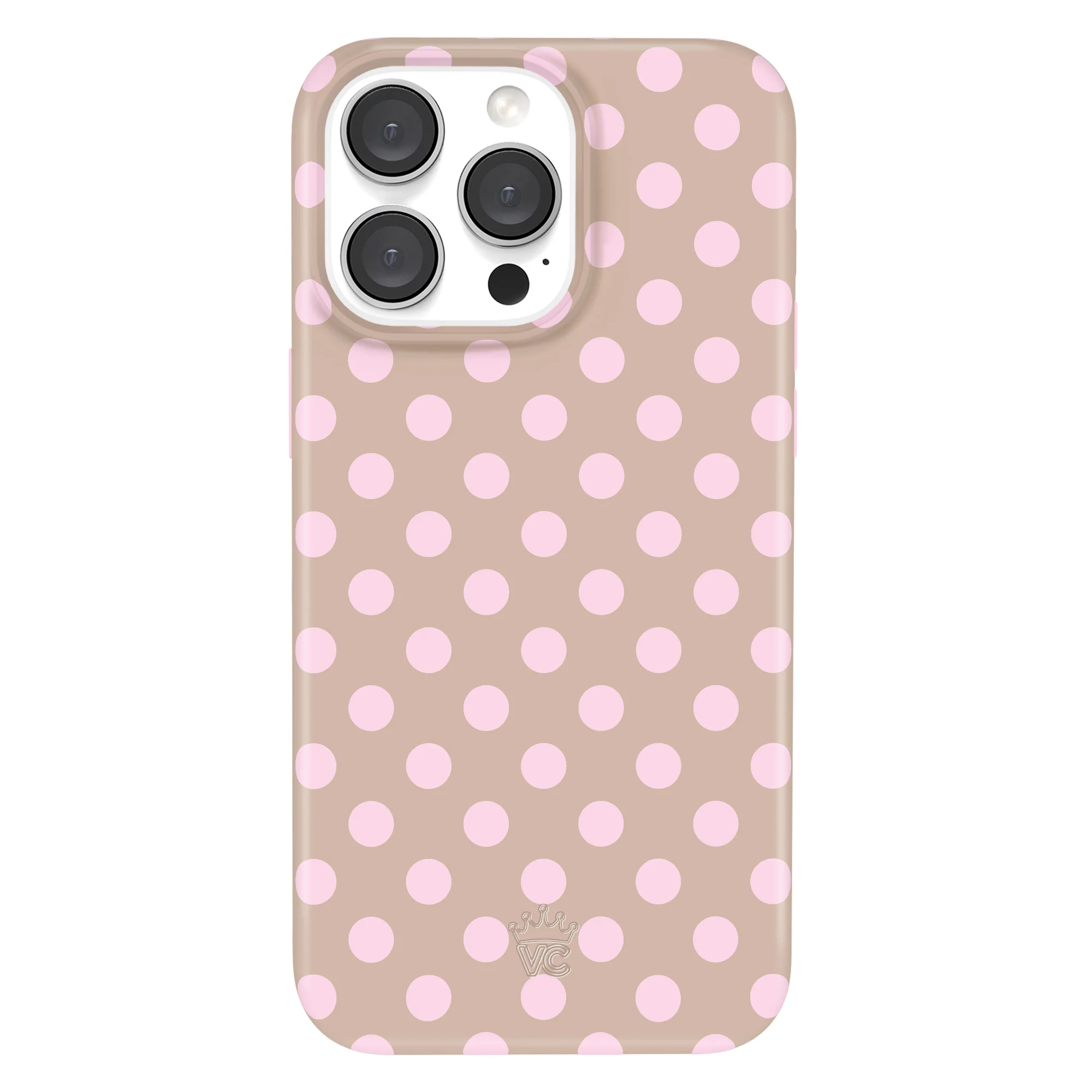 Brown Sugar Polka Dot iPhone Case - Image 6