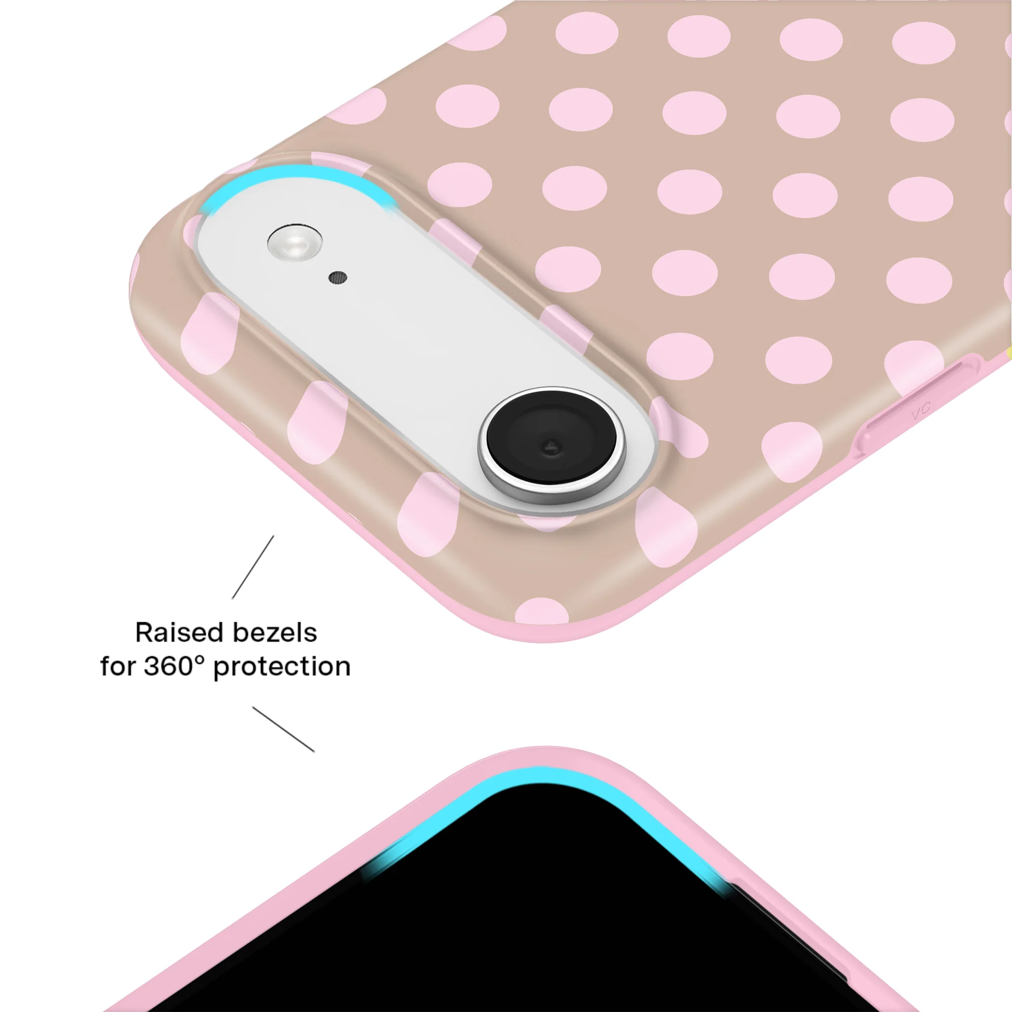 Brown Sugar Polka Dot iPhone Case - Image 63