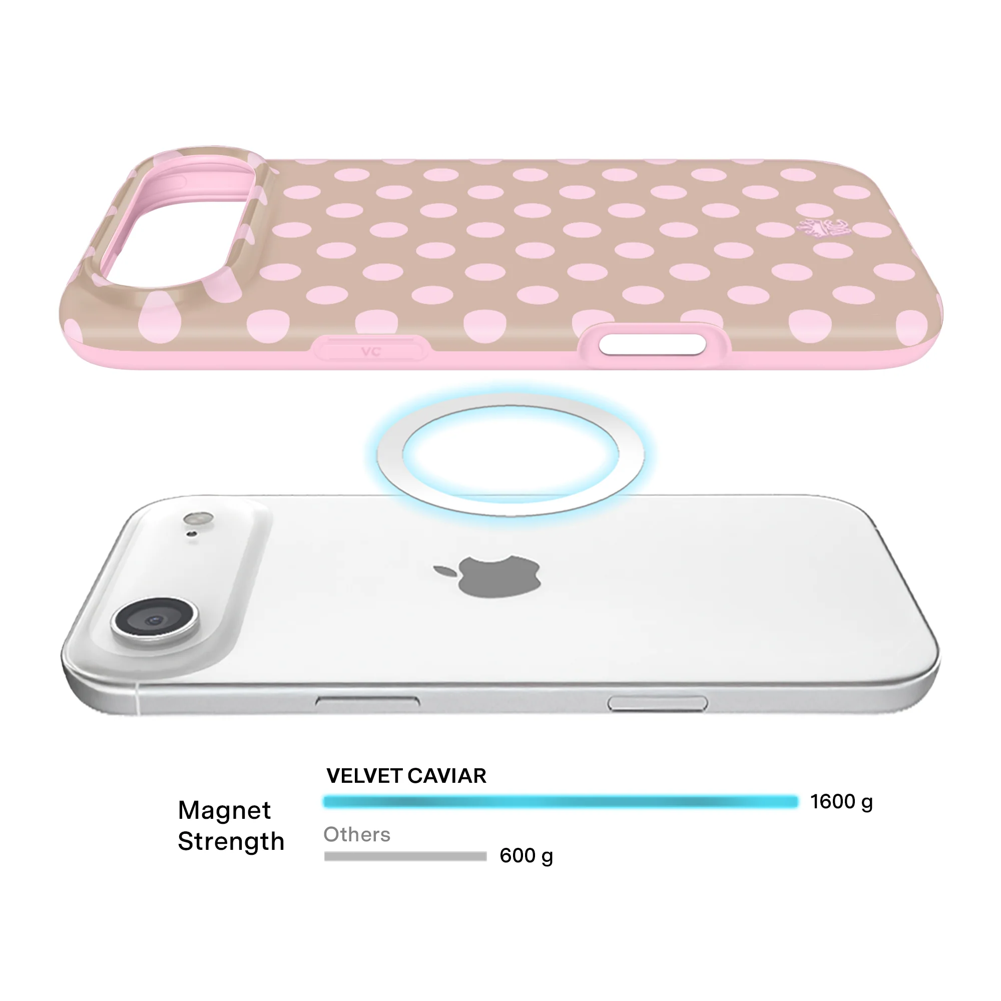 Brown Sugar Polka Dot iPhone Case - Image 64