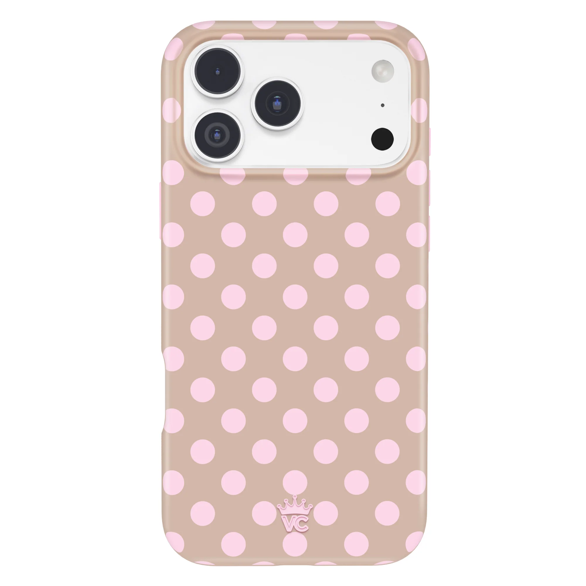 Brown Sugar Polka Dot iPhone Case - Image 66