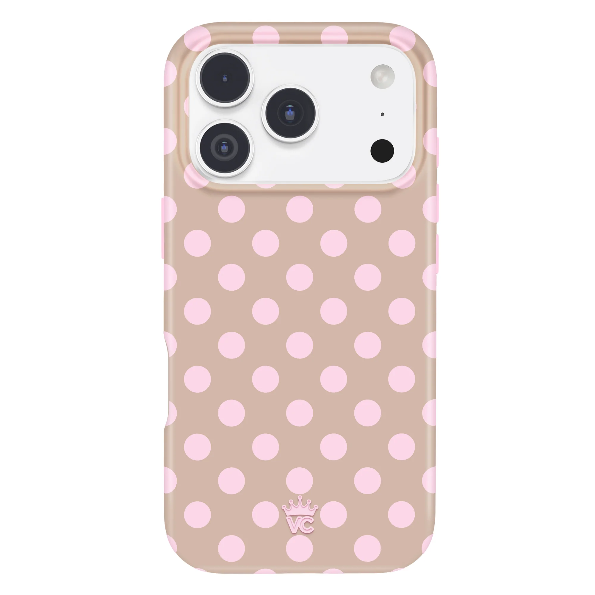 Brown Sugar Polka Dot iPhone Case - Image 71