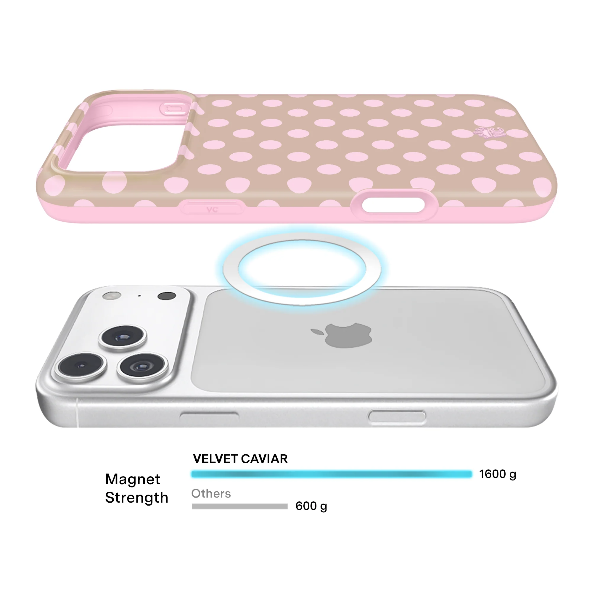 Brown Sugar Polka Dot iPhone Case - Image 74